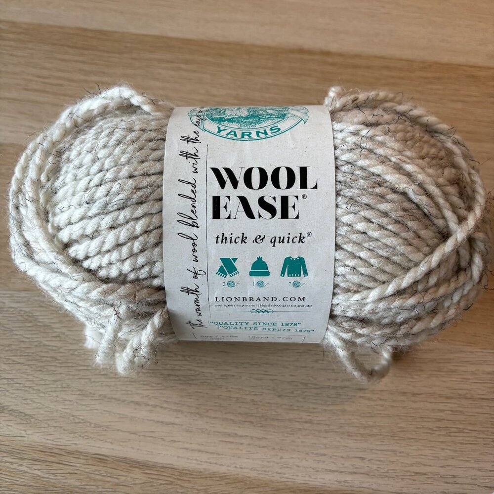 NEW Lion Brand Wool Ease Thick & Quick Yarn